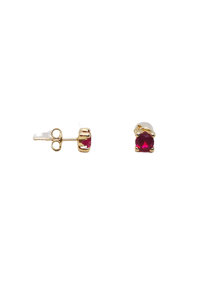 Carnelian arch half moon hoop earrings // 14k gold fill or sterling silver  — Rach B Jewelry